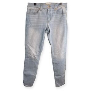 Universal Thread‎ Mid Rise Skinny Light Wash Jeans Size 12